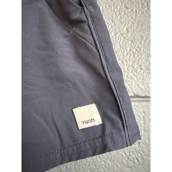 Vuori Women's Athletic Shorts - Dark Gray - Picture 3 of 5